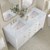 Myrrin 60" Double (Vanity Only Pricing) in Bright White